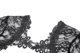 Gothic 3D Lace Bell Sleeve Cape BW176 - Gothlolibeauty