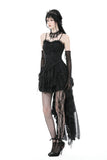 Gothic lace up corset top CW059BK