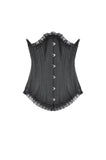 Dark Longline Metal Boned Corset CW109 - Gothlolibeauty