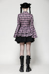 Big Pink Butterfly Doll Bell-Sleeve Dress DW1021