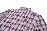 Big Pink Butterfly Doll Bell-Sleeve Dress DW1021