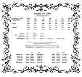Romantic Gothic Sexy Hollow Waist  Maxi Dress DW1022