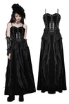 Romantic Gothic Sexy Hollow Waist  Maxi Dress DW1022