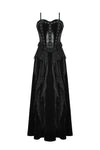 Romantic Gothic Sexy Hollow Waist  Maxi Dress DW1022