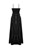 Romantic Gothic Sexy Hollow Waist  Maxi Dress DW1022