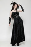 Romantic Gothic Sexy Hollow Waist  Maxi Dress DW1022