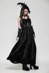 Romantic Gothic Sexy Hollow Waist  Maxi Dress DW1022