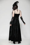 Romantic Gothic Sexy Hollow Waist  Maxi Dress DW1022