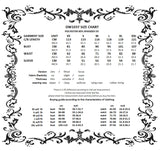 Elegant Gothic Cross Embroidered Velvet Dress DW1037