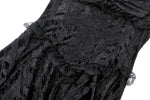 Elegant Gothic Cross Embroidered Velvet Dress DW1037