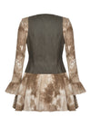 Vintage Steampunk Tie-Dye Dress DW1038