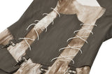 Vintage Steampunk Tie-Dye Dress DW1038