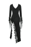 Sexy Witch Asymmetrical Long Dress DW1047