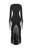Sexy Witch Asymmetrical Long Dress DW1047