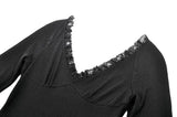 Sexy Witch Asymmetrical Long Dress DW1047