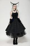 Indigo gothic lolita party doll dress DW1065