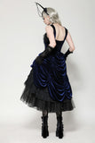 Indigo gothic lolita party doll dress DW1065