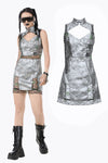 Cyber Ruins · Techwear Skeleton Dress DW1069
