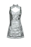 Cyber Ruins · Techwear Skeleton Dress DW1069