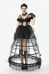 Phantom Waltz · Gothic Sexy Mesh Tiered Dress DW1071