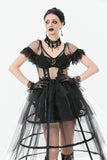 Phantom Waltz · Gothic Sexy Mesh Tiered Dress DW1071