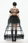 Phantom Waltz · Gothic Sexy Mesh Tiered Dress DW1071