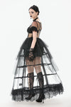 Phantom Waltz · Gothic Sexy Mesh Tiered Dress DW1071