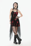 Bloodstained Abyss · Punk Asymmetrical Slip Dress DW1072