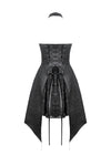 Nocturnal Empress – Gothic Batwing Hem Dress  DW1081