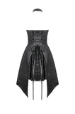 Nocturnal Empress – Gothic Batwing Hem Dress  DW1081