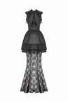 Gothic Lace Puff Fishtail Dress DW1084