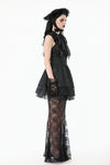 Gothic Lace Puff Fishtail Dress DW1084
