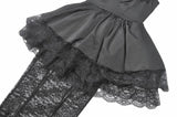 Gothic Lace Puff Fishtail Dress DW1084