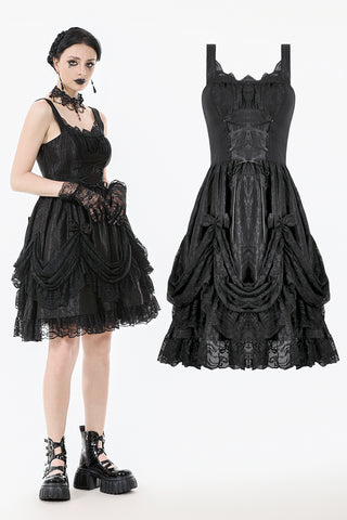 Gothic Lolita Priness Lace Strap Dress DW1089