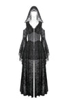 Gothic Hooded Sorceress Gown DW1090BK