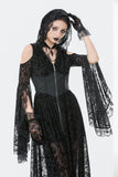 Gothic Hooded Sorceress Gown DW1090BK