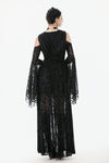 Gothic Hooded Sorceress Gown DW1090BK