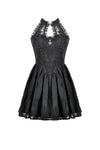Celestial Bloom Lace Halter Dress DW1095