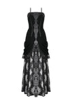 Gothic Embroidered Bustier Dress DW1101