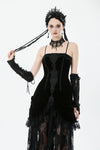 Gothic Embroidered Bustier Dress DW1101