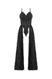 Romantic Gothic Lace Tail Dress DW1119