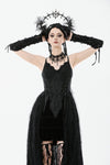 Romantic Gothic Lace Tail Dress DW1119