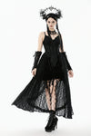 Romantic Gothic Lace Tail Dress DW1119