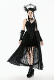 Romantic Gothic Lace Tail Dress DW1119