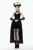 Romantic Gothic Lace Tail Dress DW1119