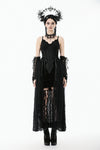 Romantic Gothic Lace Tail Dress DW1119