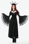 Gothic Royal Jewel-Inspired Vintage Dress DW1123