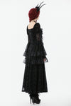 Gothic Royal Jewel-Inspired Vintage Dress DW1123
