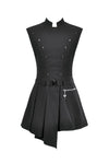 Punk Studded Asymmetrical Dress DW1125