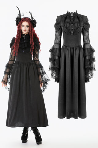 Gothic Sapphire Countess Victorian Dress DW1134
